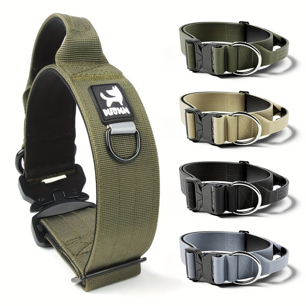 Tactical Dog Collar for Medium to Large Dogs