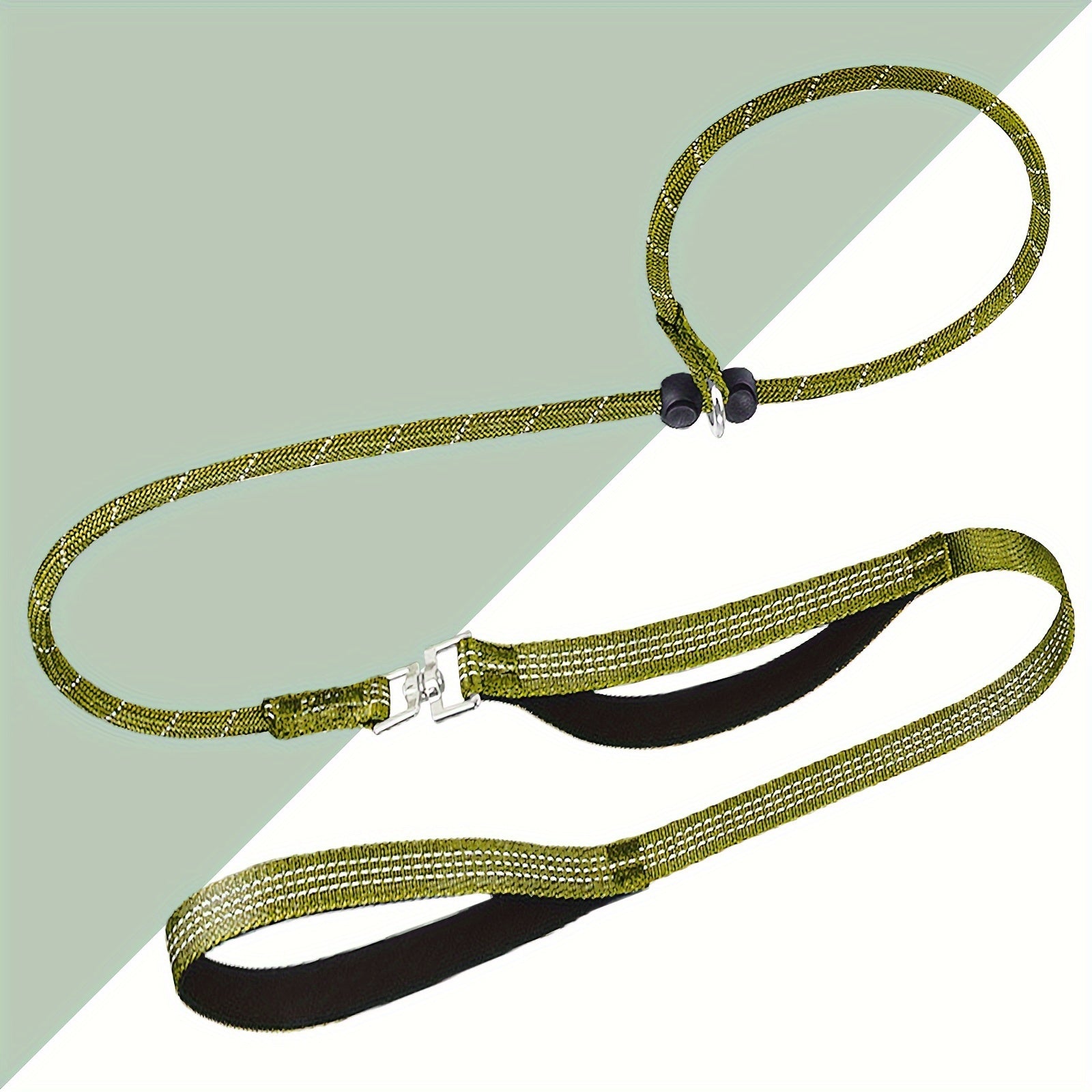 Adjustable Dog Leash and Collar Combo