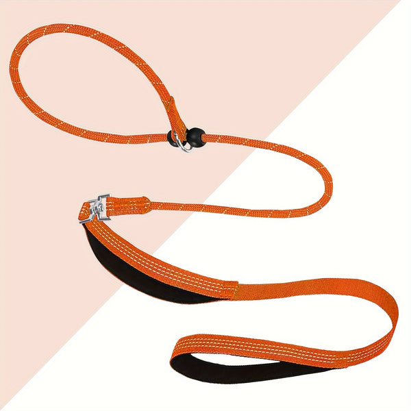 Adjustable Dog Leash and Collar Combo