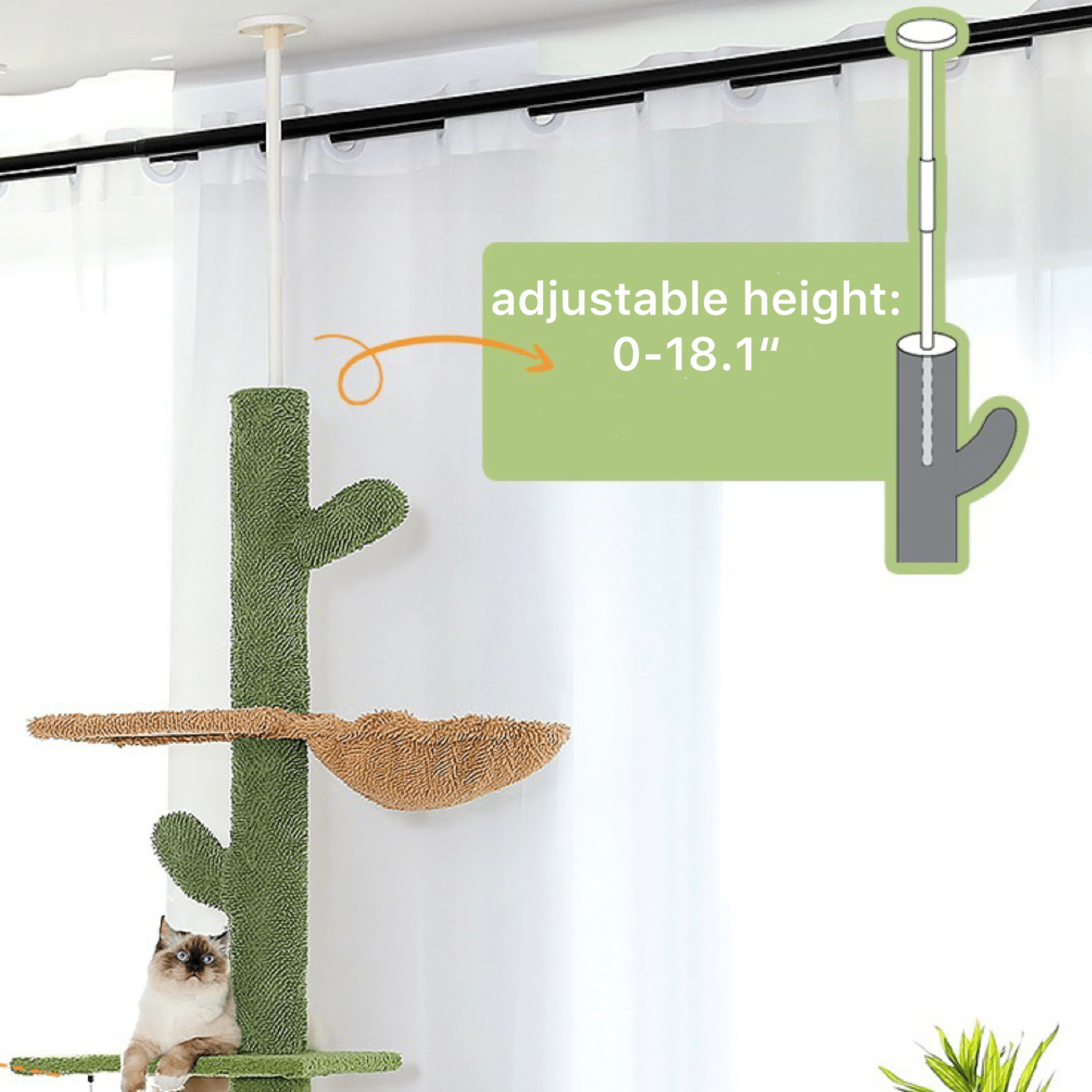 5-Tier Cactus Cat Tree