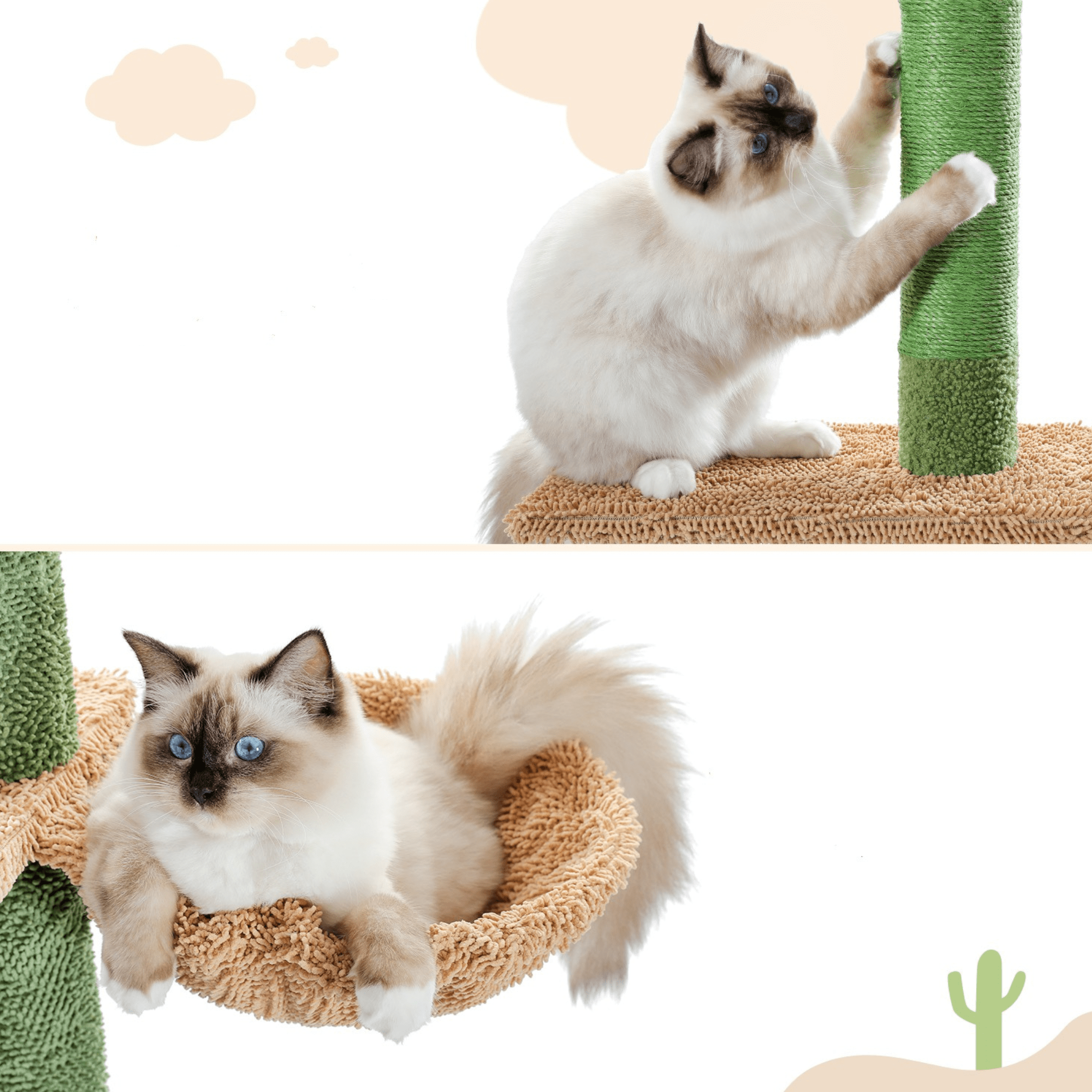 5-Tier Cactus Cat Tree