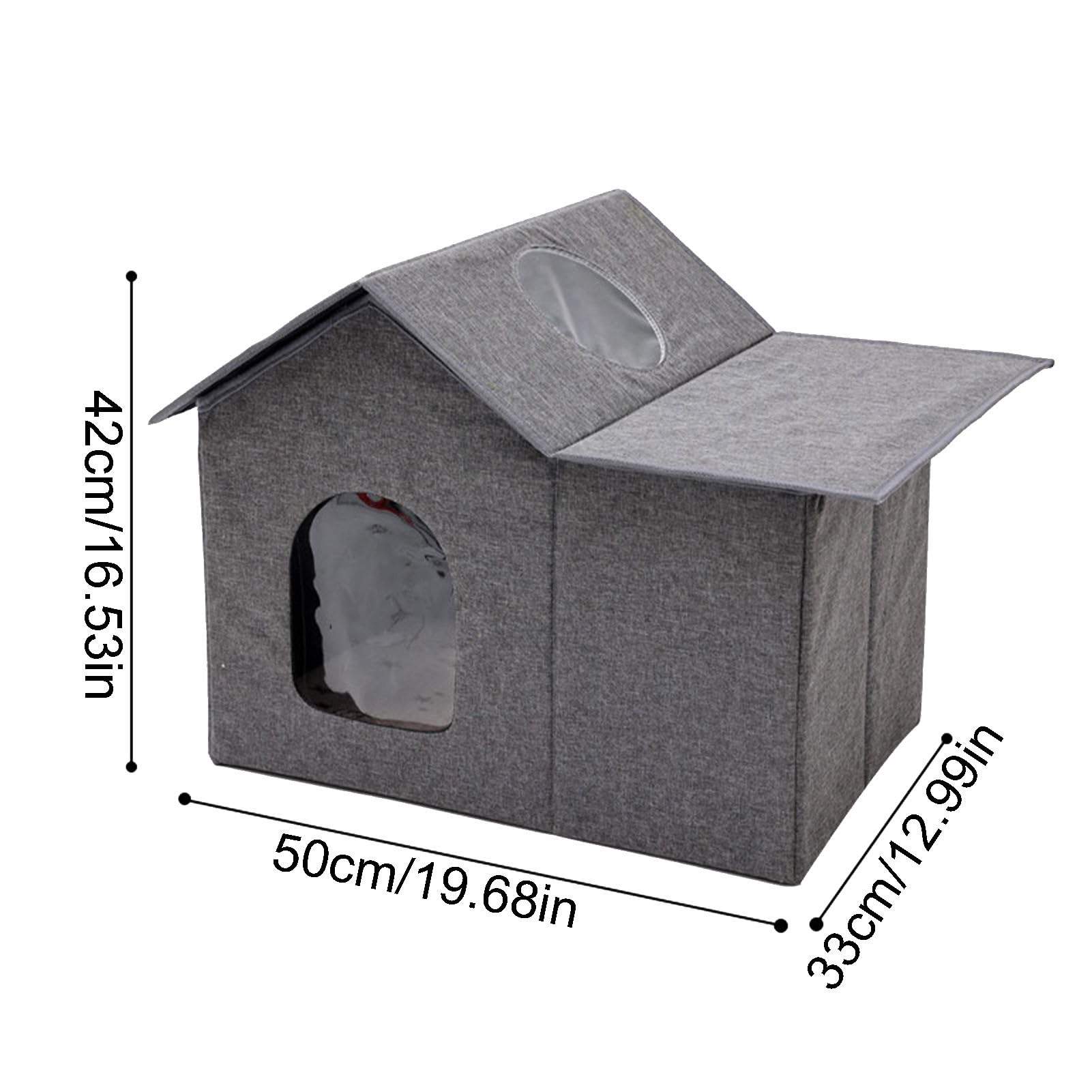 Weatherproof Outdoor Cat House