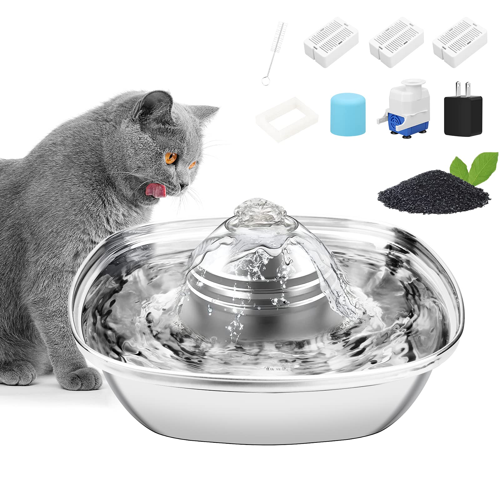 Stainless Steel Pet Water Fountain