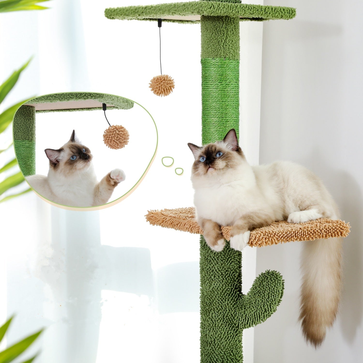 5-Tier Cactus Cat Tree